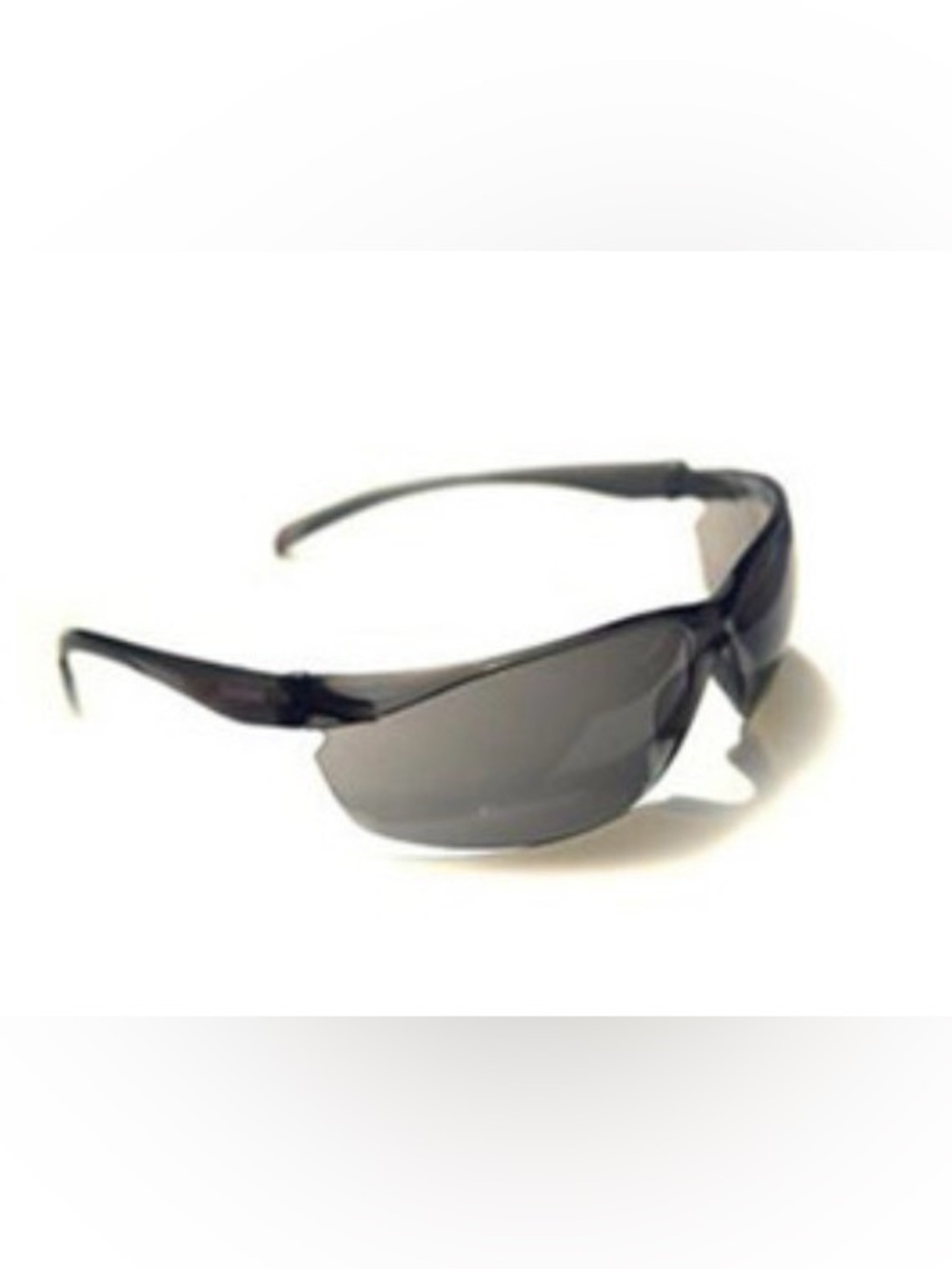 Men's Black Wraparound Sunglasses - Lightweight UV Shield